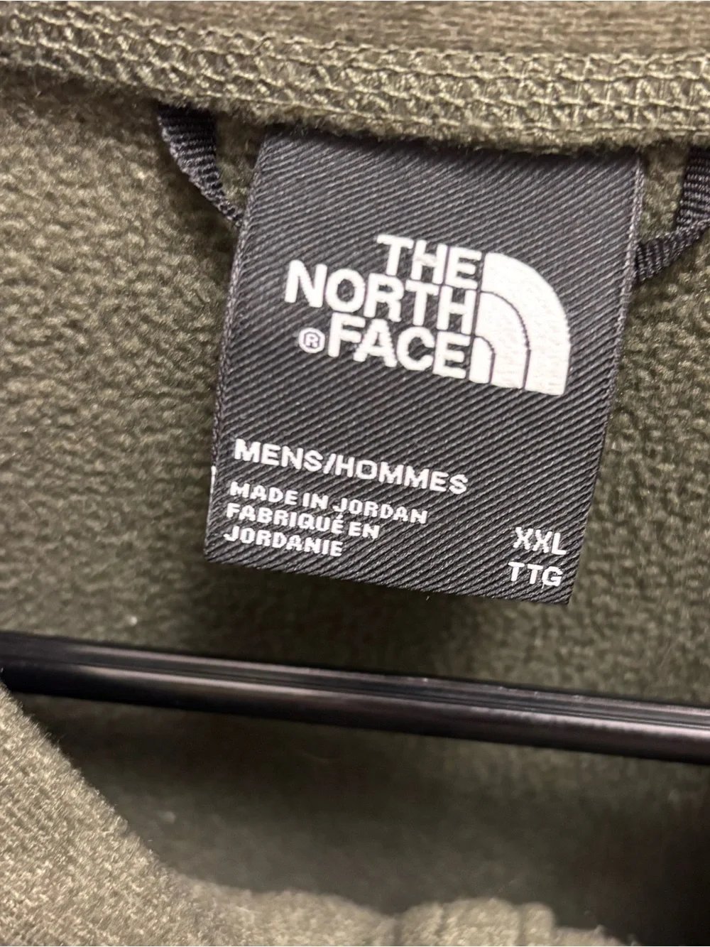 The North Face Canyonlands Fleece Men’s Vest Size XXL Thyme Heather
